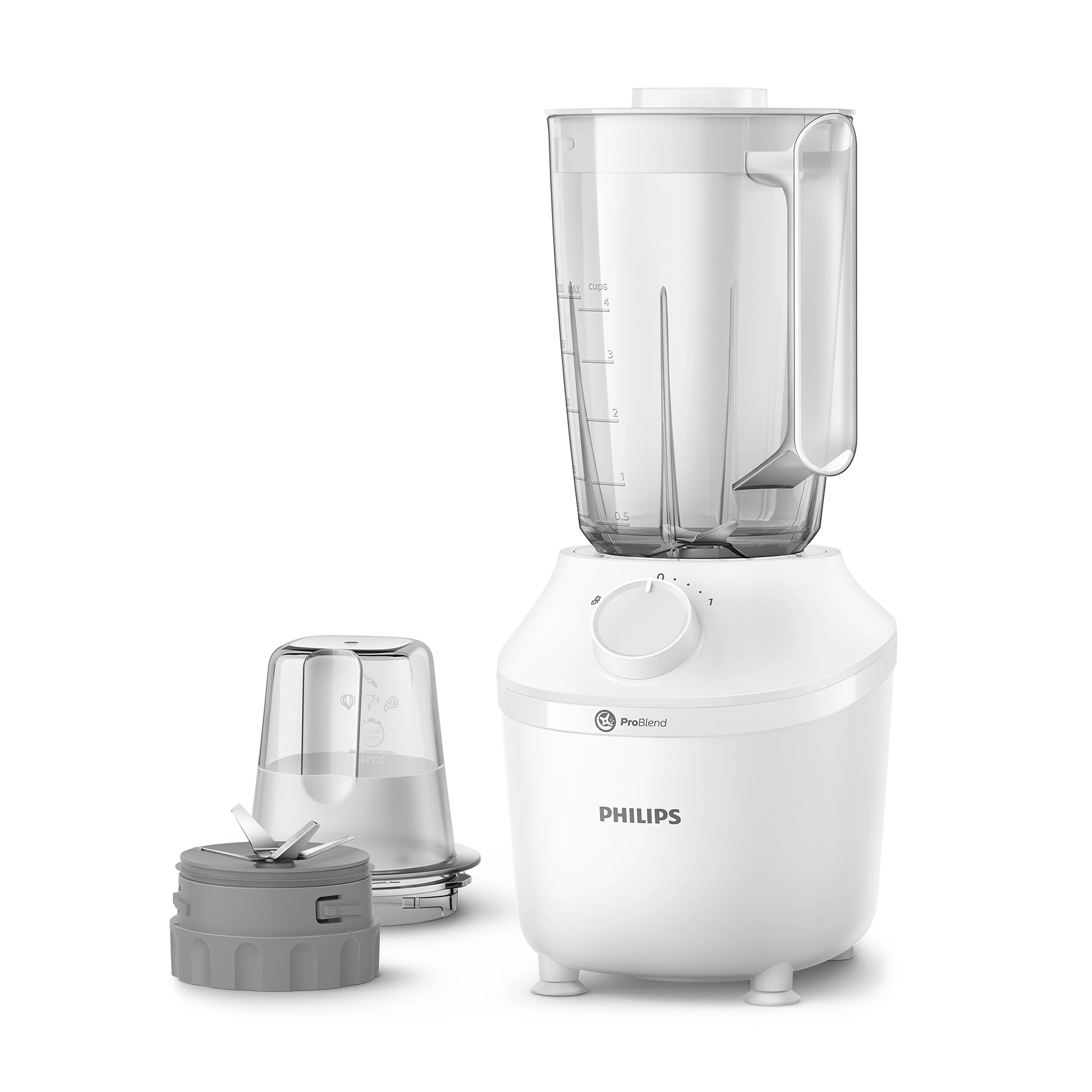 Блендер стаціонарний PHILIPS 3000 Series білий (HR2041/17)
